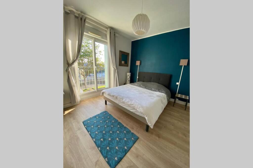 Milin : Appt 2 Ch Vue Sur Mer, Lumineux - Centre-Ville, Proche Facs, Telepherique Et Arsenal. Brest Exteriör bild